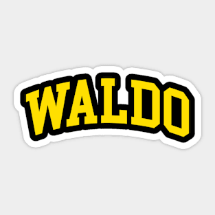 Waldo Sticker